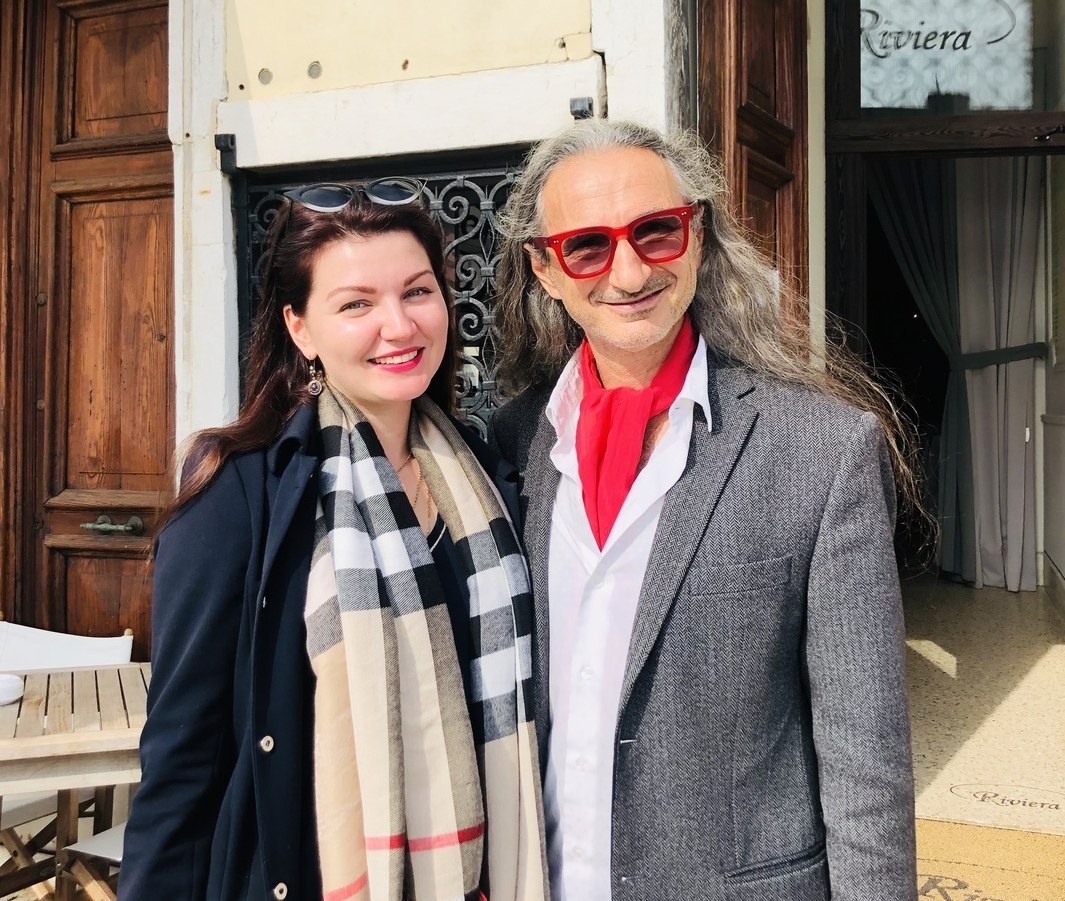 Венеция, ресторан Riviera пара